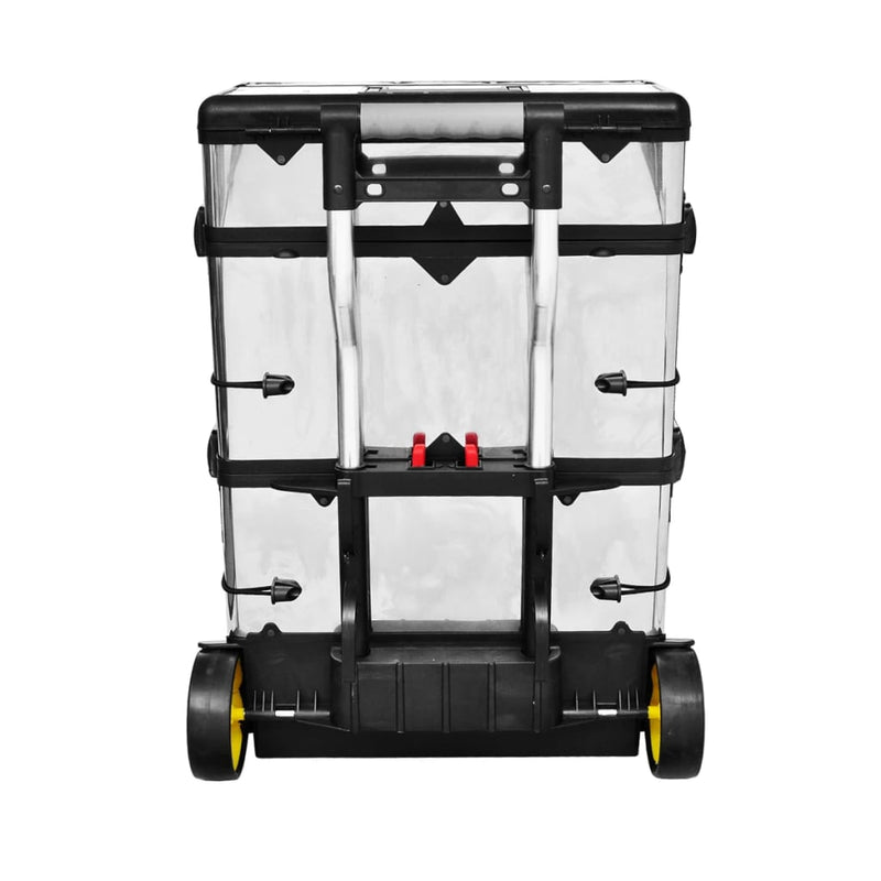 3-Part Rolling Tool Box with 2 Wheels Payday Deals