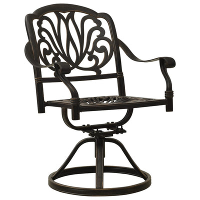 3 Piece Bistro Set Cast Aluminium Bronze Payday Deals
