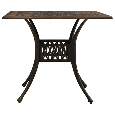 3 Piece Bistro Set Cast Aluminium Bronze Payday Deals