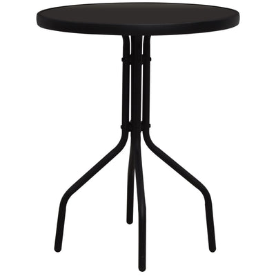 3 Piece Bistro Set PVC Rattan Black Payday Deals