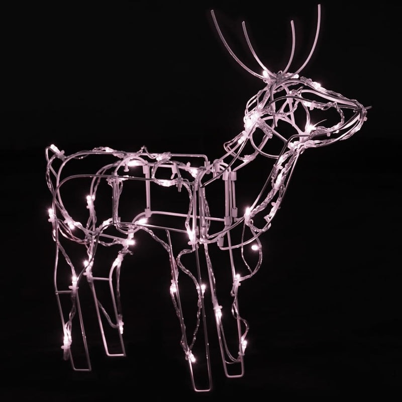 3 Piece Christmas Light Display Reindeers 229 LEDs Payday Deals