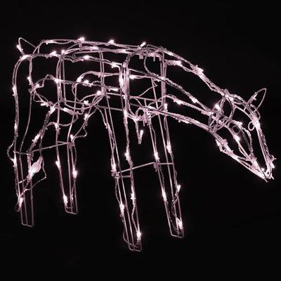 3 Piece Christmas Light Display Reindeers 229 LEDs Payday Deals