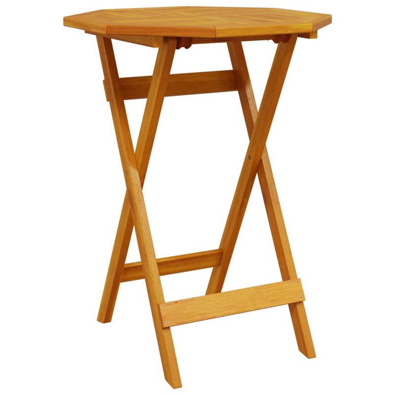 3 Piece Folding Bistro Set Solid Wood Acacia Payday Deals