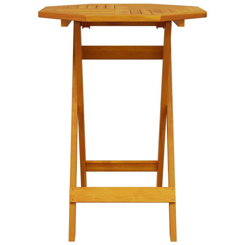 3 Piece Folding Bistro Set Solid Wood Acacia Payday Deals