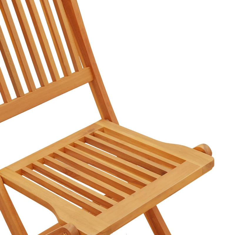 3 Piece Folding Bistro Set Solid Wood Acacia Payday Deals