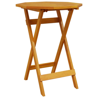 3 Piece Folding Bistro Set Solid Wood Acacia Payday Deals