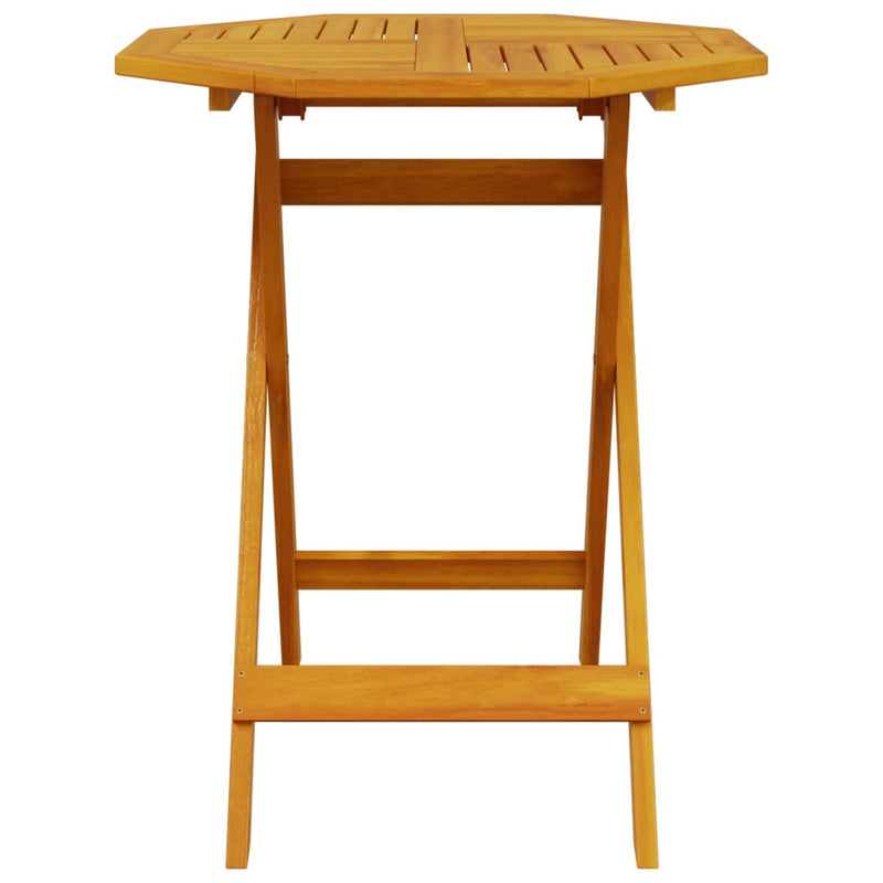 3 Piece Folding Bistro Set Solid Wood Acacia Payday Deals