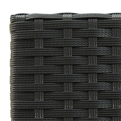 3 Piece Garden Bar Set Black Payday Deals