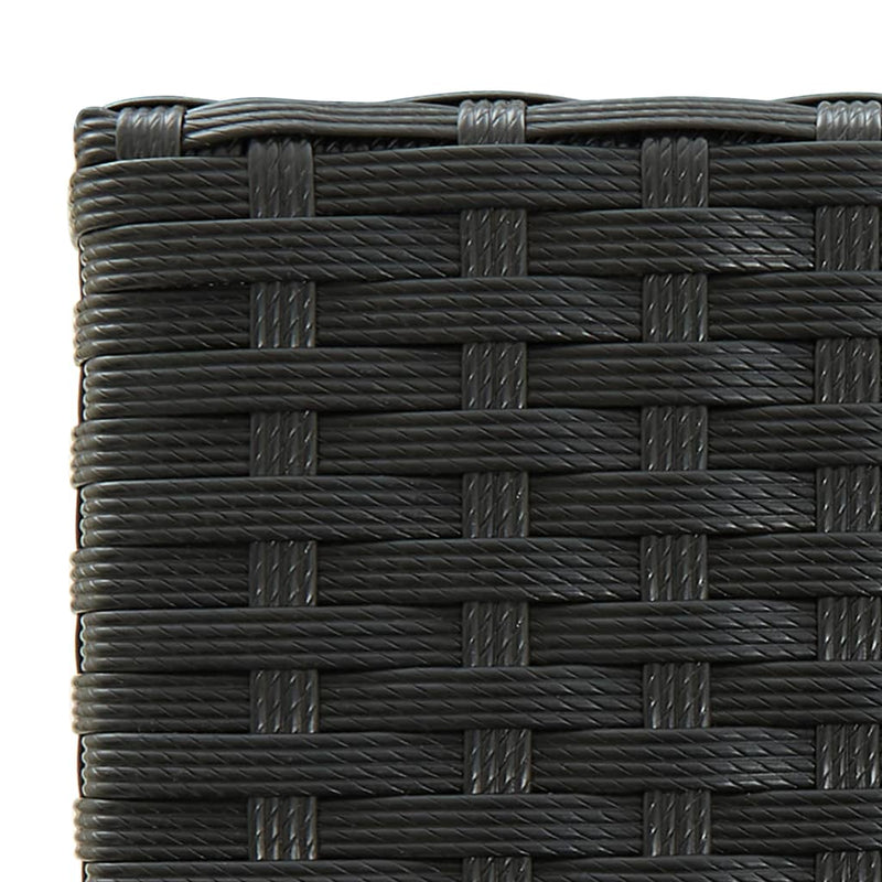 3 Piece Garden Bar Set Black Payday Deals