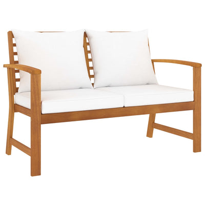 3 Piece Garden Lounge Set with Cushion Solid Acacia Wood Payday Deals