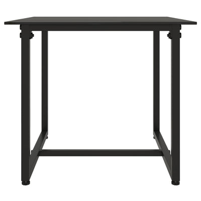 3 Piece Garden Lounge Set with Cushions Black Poly Rattan Payday Deals