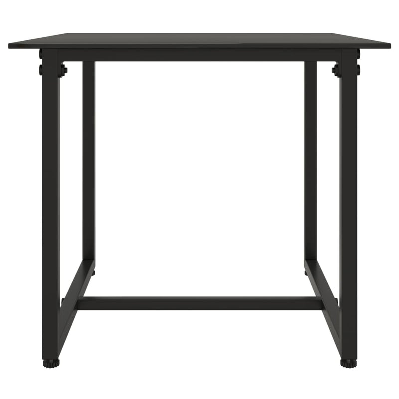 3 Piece Garden Lounge Set with Cushions Black Poly Rattan Payday Deals