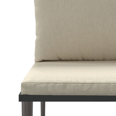 3 Piece Garden Lounge Set with Cushions Grey Poly Rattan Payday Deals