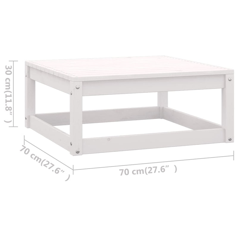 3 Piece Garden Lounge Set with Cushions Solid Pinewood Payday Deals