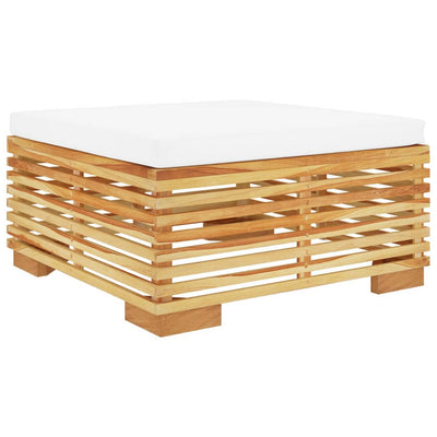 3 Piece Garden Lounge Set with Cushions Solid Teak Wood Payday Deals
