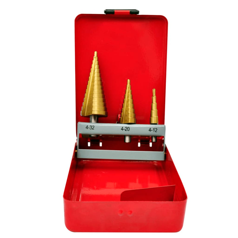 3-Piece HSS Step Drill Set Payday Deals