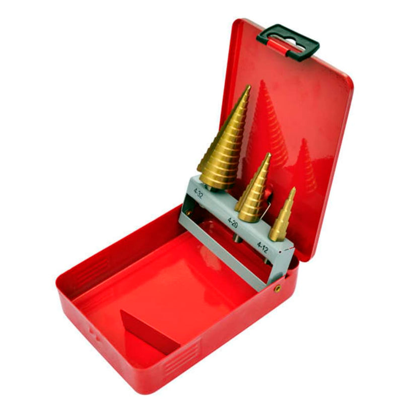 3-Piece HSS Step Drill Set Payday Deals