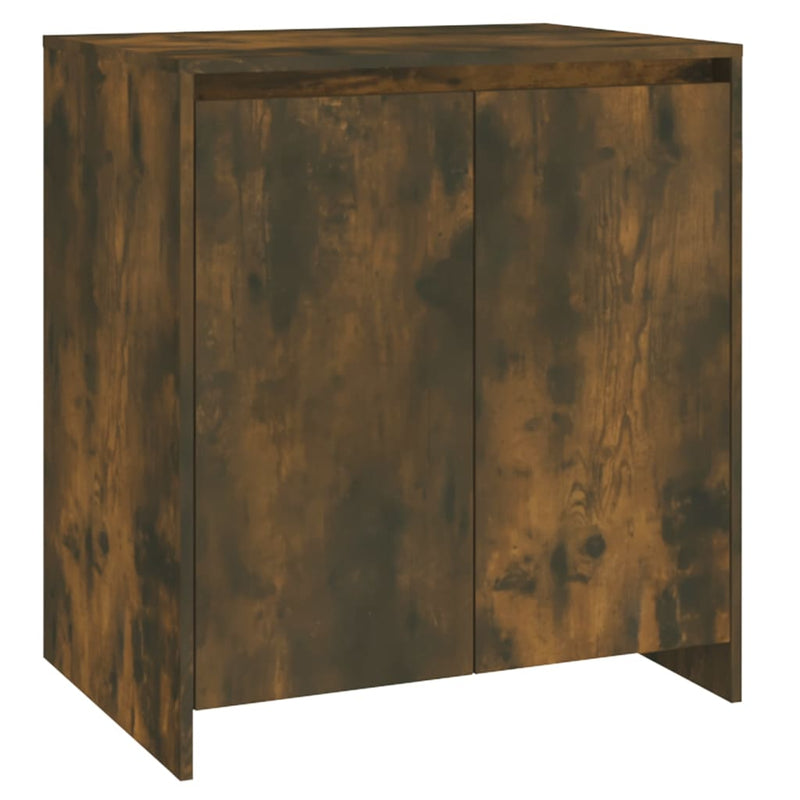 3 Piece Sideboard Smoked Oak Engineered Wood Payday Deals