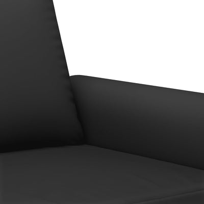 3 Piece Sofa Set with Cushions Black Velvet Payday Deals