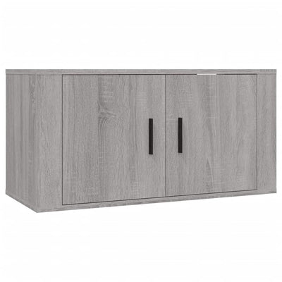 3 Piece TV Cabinet Set Grey Sonoma Engineered Wood Payday Deals
