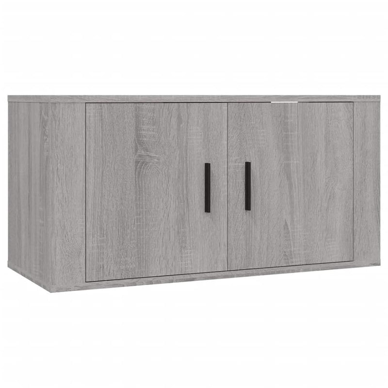 3 Piece TV Cabinet Set Grey Sonoma Engineered Wood Payday Deals