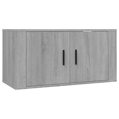 3 Piece TV Cabinet Set Grey Sonoma Engineered Wood Payday Deals