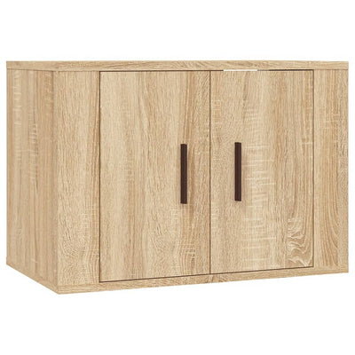 3 Piece TV Cabinet Set Sonoma Oak Engineered Wood Payday Deals