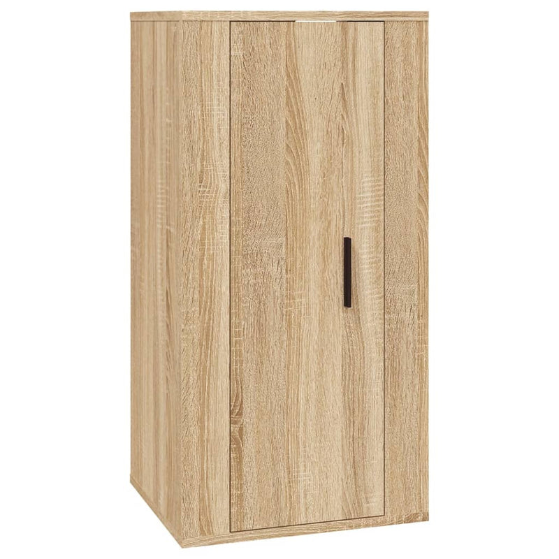 3 Piece TV Cabinet Set Sonoma Oak Engineered Wood Payday Deals