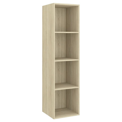 3 Piece TV Cabinet Set Sonoma Oak Engineered Wood Payday Deals