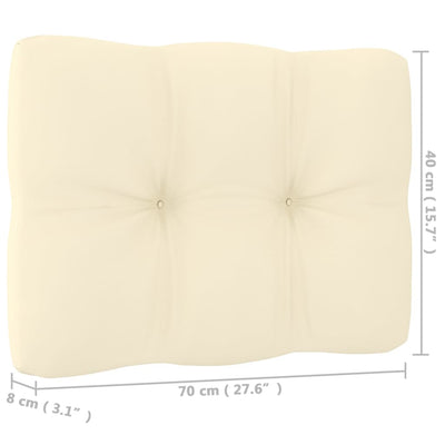 3-Seater Sofa with Cushions Solid Pinewood Payday Deals