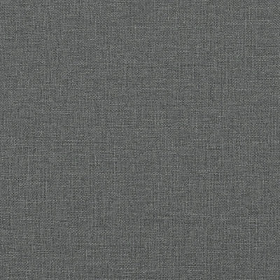 3-Seater Sofa with Throw Pillows Dark Grey 180 cm Fabric Payday Deals
