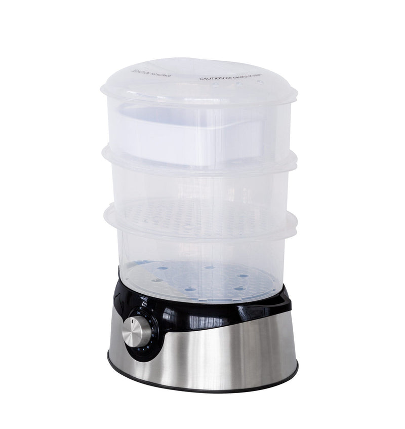 3 Tier Food Steamer with Stainless Steel Base Payday Deals