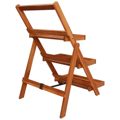 3-Tier Plant Stand 50x63x80 cm Solid Acacia Wood Payday Deals