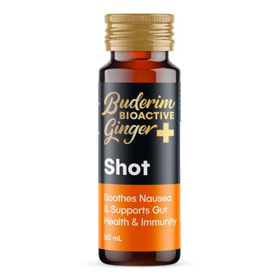 Buderim Ginger Bioactive Ginger Plus Shot Bottle 50ml