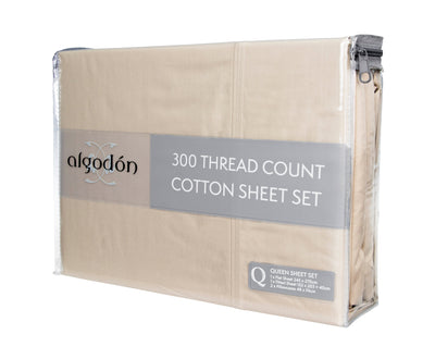 300TC Cotton SHEET SET - KING Payday Deals