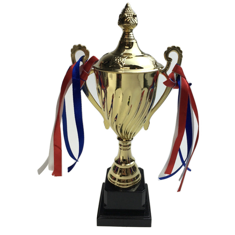 30cm TROPHY CUP Sport Award Football School Table Tennis Gold Winner Payday Deals