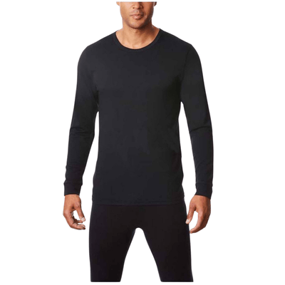 32 Degrees Mens Base Layer Thermal Long Sleeve Top Crew Neck Thermals Payday Deals