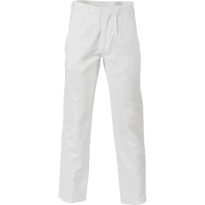 DNC Cotton Drill Work Pants Workwear - White