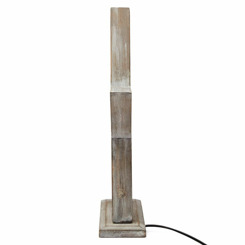 33cm Bamboo Star LED Table Lamp Light Modern Bedside - Antique Timber Payday Deals