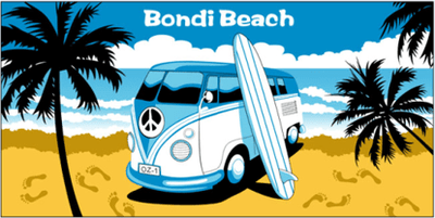36 x Surfing Gold Coast Beach Towel Payday Deals
