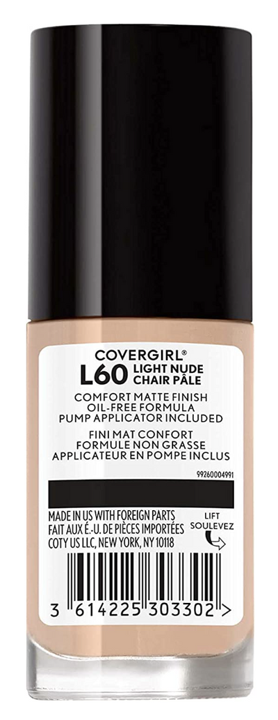 Covergirl Trublend Comfort Matte Made Liquid Foundation 30ml - L60 Light Nude