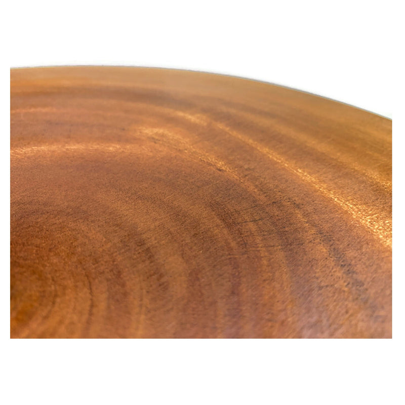 39cm Hard Wood Hygienic Round Cutting Wooden Chopping Board Natural Kitchen Payday Deals