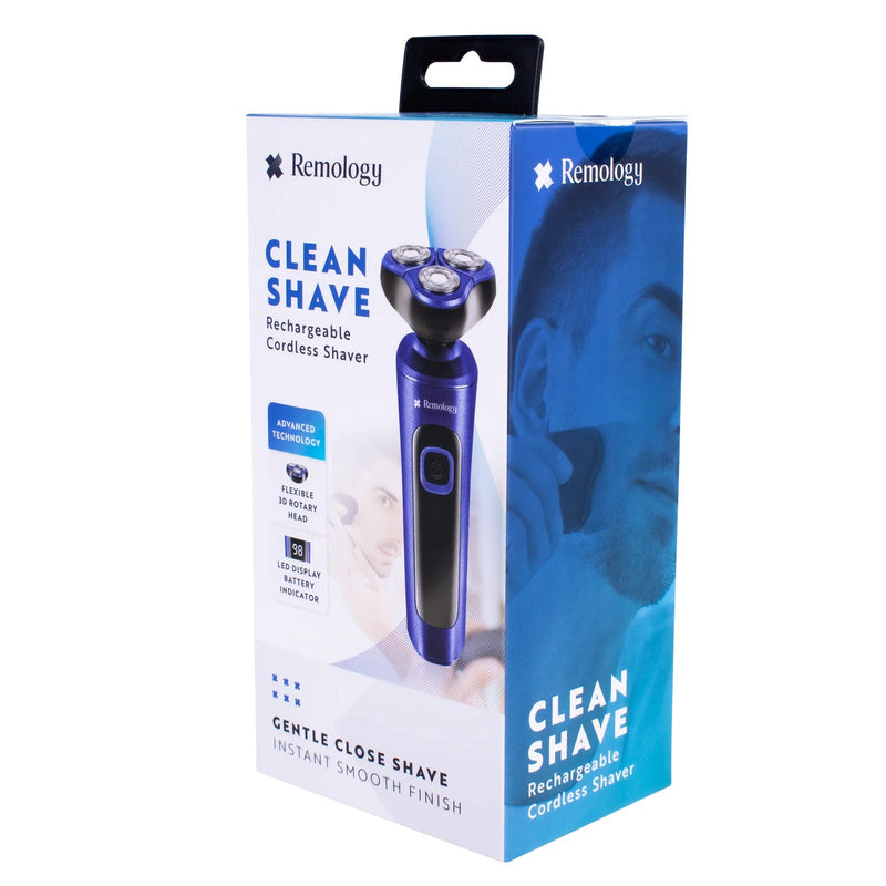 3D Cordless Electric Mens Beard Shaver Razor Trimmer Rotary Shaving Clean Shave Payday Deals