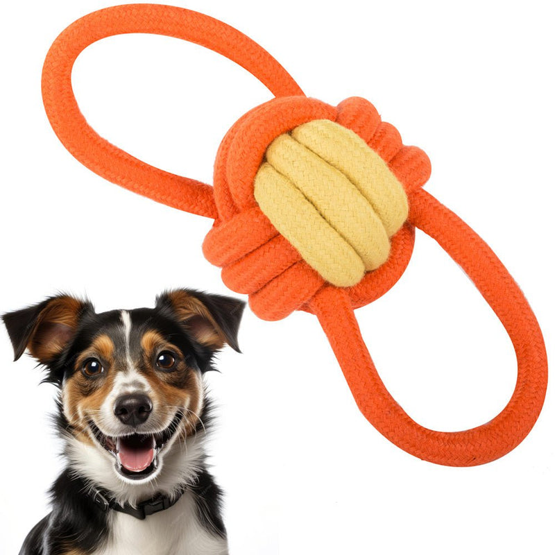 3x Heavy Duty Rope Dog Pet Toy Tug of War Durable Tough Chew Small to Large Dogs Payday Deals