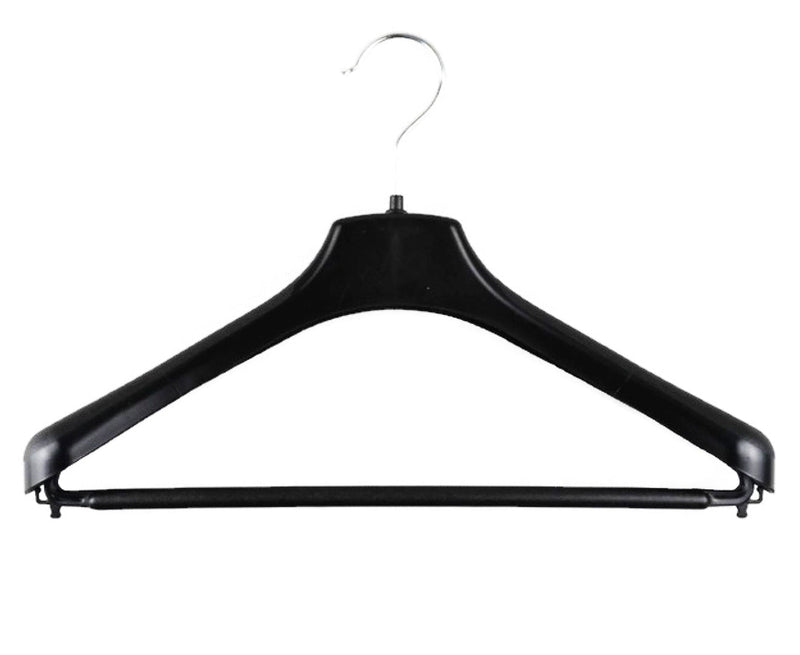 3x Suit Hangers Heavy Duty 460mm Commercial Jacket Pants Clothing Coat R50L Payday Deals