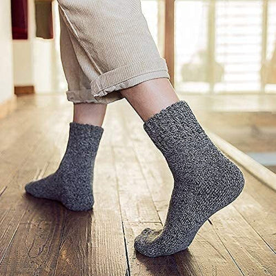 3x Womens Pairs Thick Wool Blend Work Socks Heavy Duty Outdoor Warm (EU37-EU41) Payday Deals