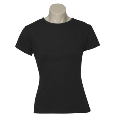 3x Womens Plain Ladies T SHIRT 100% COTTON Basic Tee Casual Top Size 6-24 BULK Payday Deals