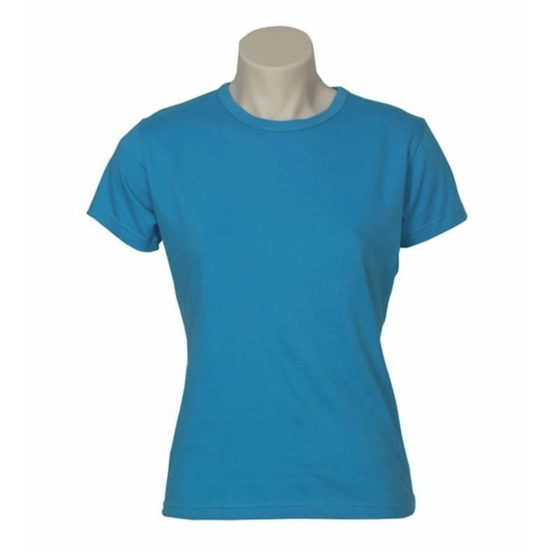 3x Womens Plain Ladies T SHIRT 100% COTTON Basic Tee Casual Top Size 6-24 BULK Payday Deals