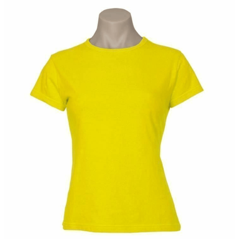 3x Womens Plain Ladies T SHIRT 100% COTTON Basic Tee Casual Top Size 6-24 BULK Payday Deals