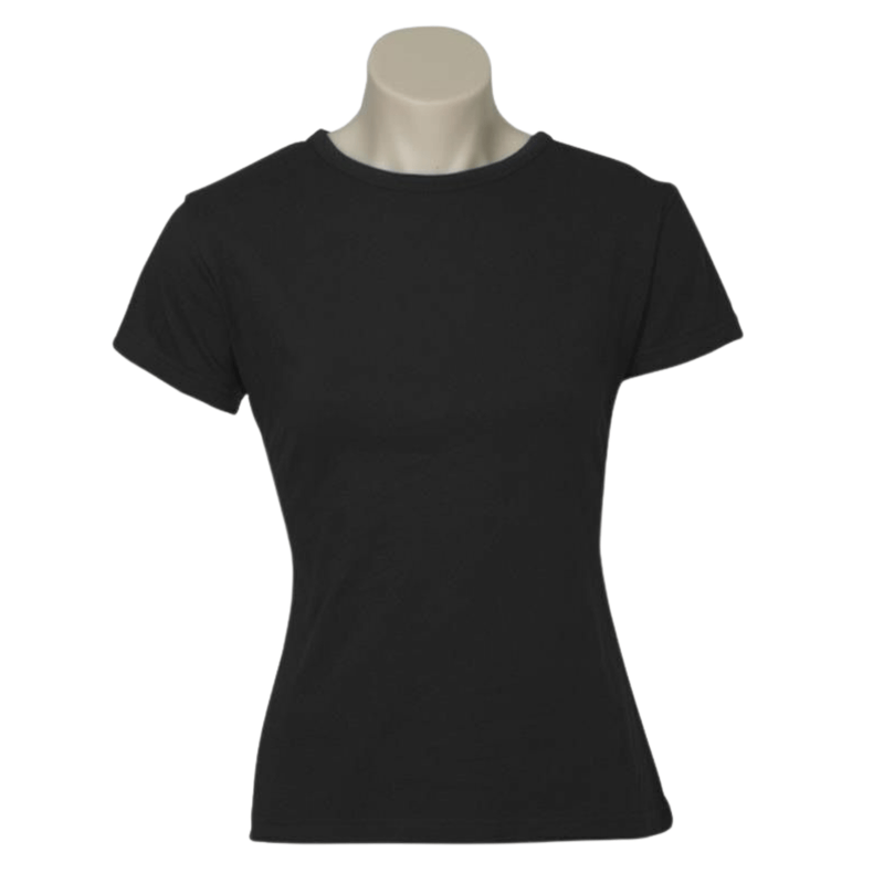 3x Womens Plain Ladies T SHIRT 100% COTTON Basic Tee Casual Top Size 6-24 BULK Payday Deals